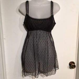 Victoria’s Secret black sheer slip